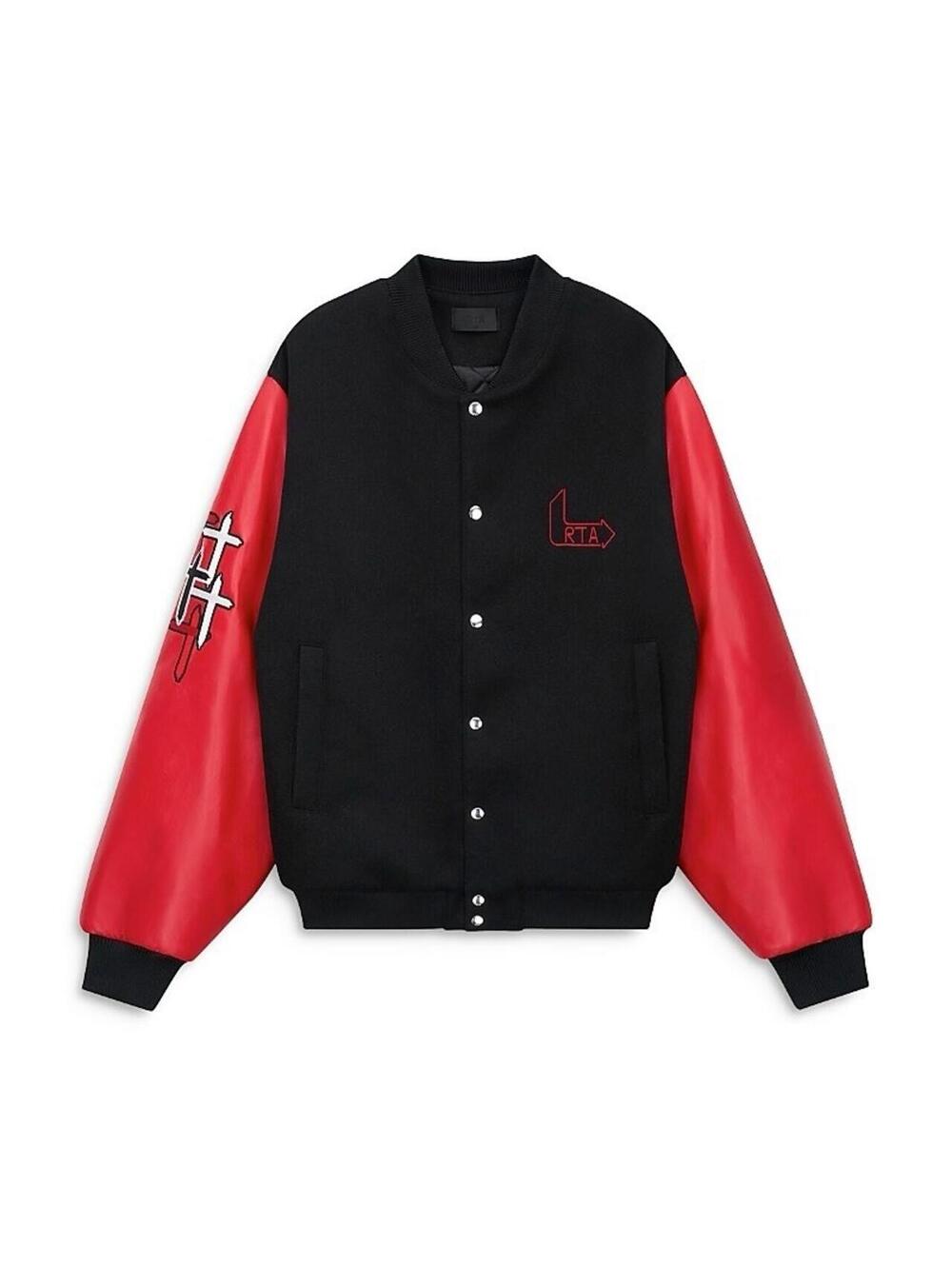 $596 Rta Flame Logo Jacket Men’s XS